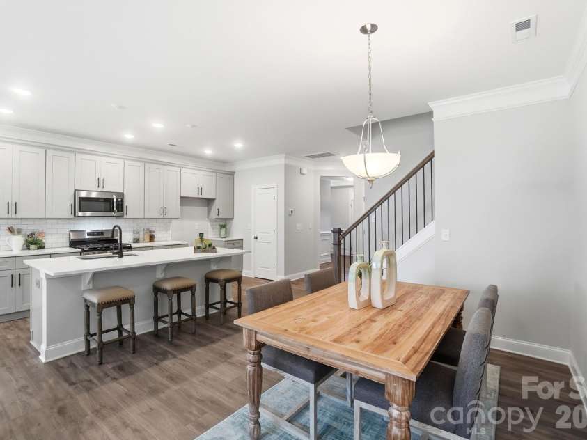 4347 Black Court, Harrisburg, NC 28075.  MLS# CAR4349355, YatesRealty ID 8157. Dining Area