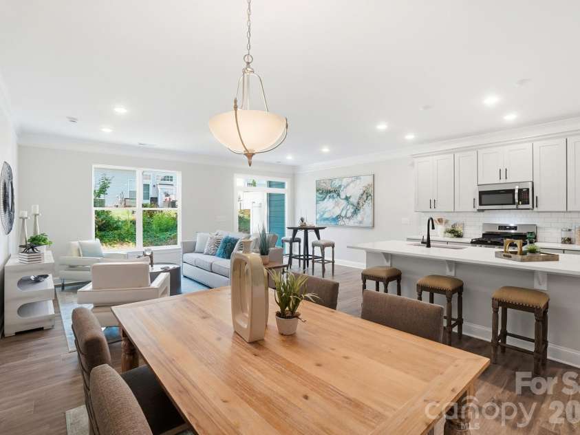 4347 Black Court, Harrisburg, NC 28075.  MLS# CAR4349355, YatesRealty ID 8157. Dining Area