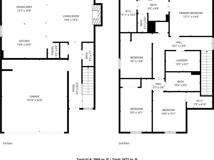 2132 Blue Sky Meadows Drive, Monroe, NC 28110.  MLS# CAR4319373, YatesRealty ID 8167. 