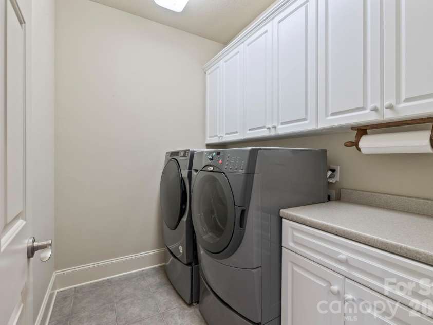 46 Beale Court, Fletcher, NC 28732.  MLS# CAR4287874, YatesRealty ID 8168. Laundry room - second floor 