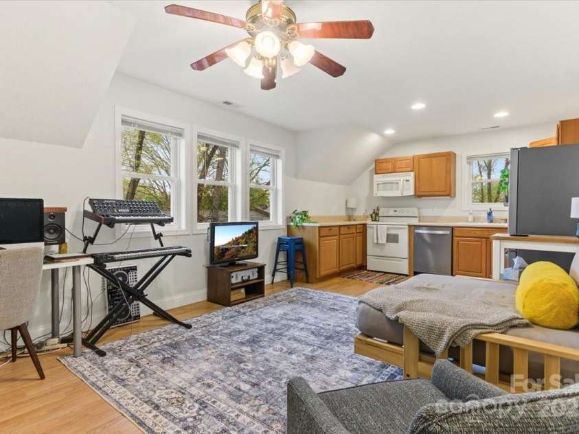 54 Fairview Street, Asheville, NC 28803.  MLS# CAR4237978, YatesRealty ID 8169. Apartment: permitted, separate electrical, own address.