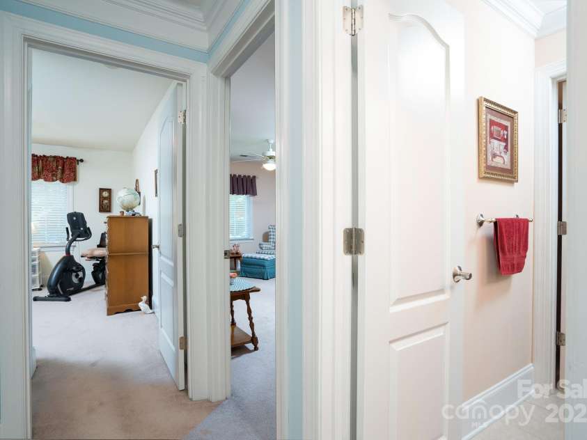 119 Barton Place, Mooresville, NC 28117.  MLS# CAR4218904, YatesRealty ID 817. Hallway on 2nd floor