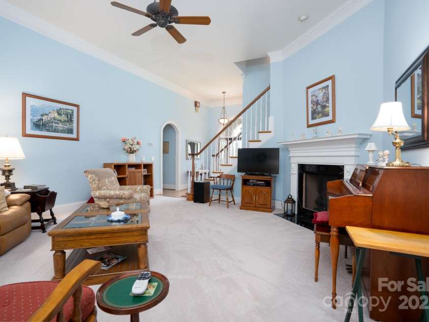 119 Barton Place, Mooresville, NC 28117.  MLS# CAR4218904, YatesRealty ID 817. Living room