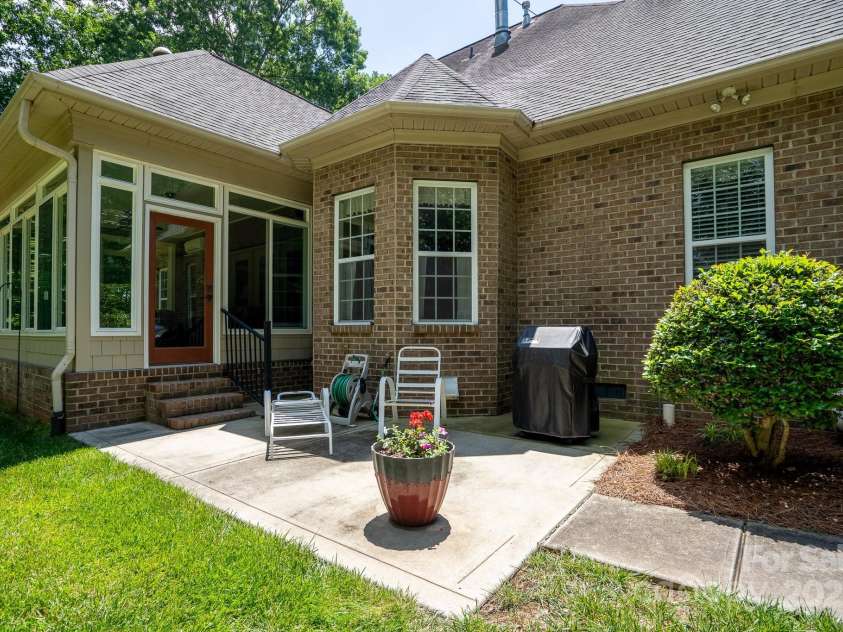 119 Barton Place, Mooresville, NC 28117.  MLS# CAR4218904, YatesRealty ID 817. Rear of home
