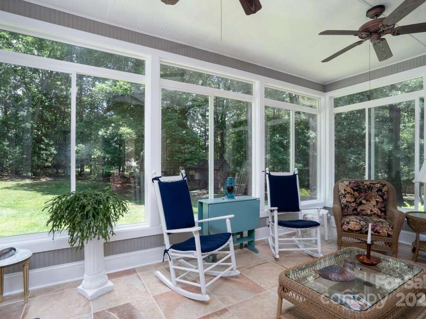 119 Barton Place, Mooresville, NC 28117.  MLS# CAR4218904, YatesRealty ID 817. Sun room