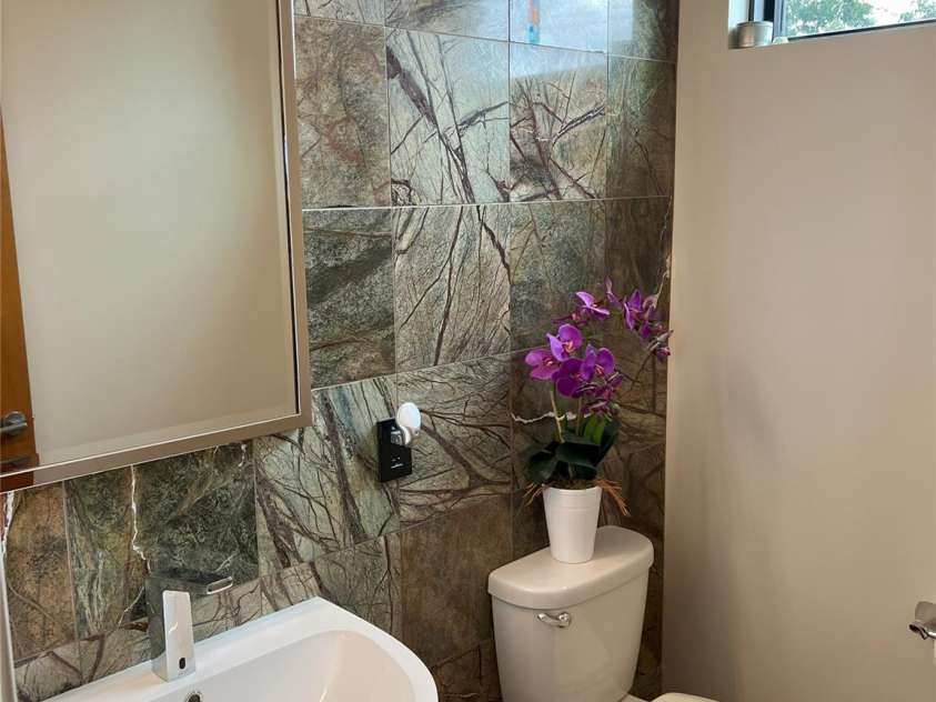 57 Union Chapel Road, Weaverville, NC 28787.  MLS# CAR4307252, YatesRealty ID 817. Half Bath