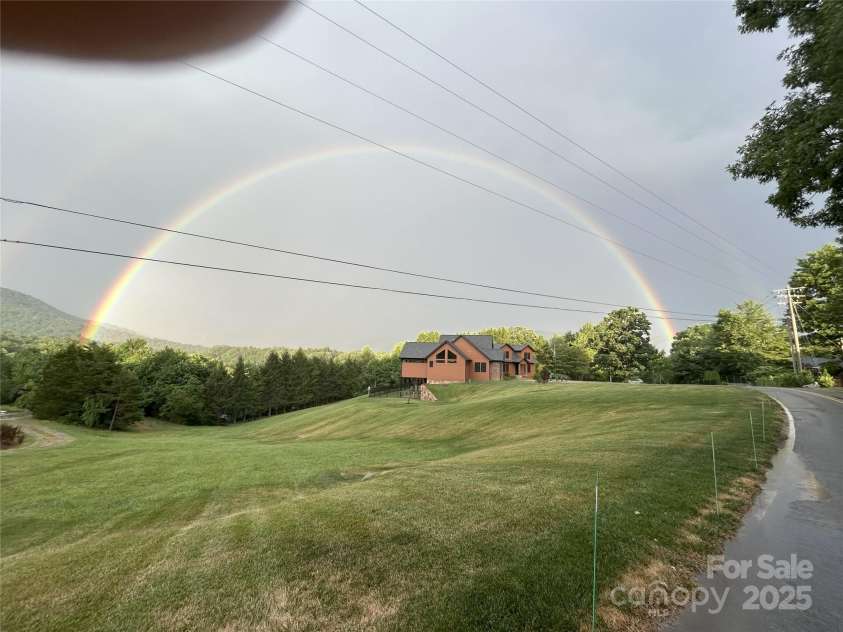 57 Union Chapel Road, Weaverville, NC 28787.  MLS# CAR4307252, YatesRealty ID 817. Rainbow