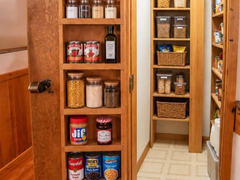 1368 Cajah Mountain Road, Hudson, NC 28638.  MLS# CAR4364291, YatesRealty ID 8171. Convenient Walk in Pantry