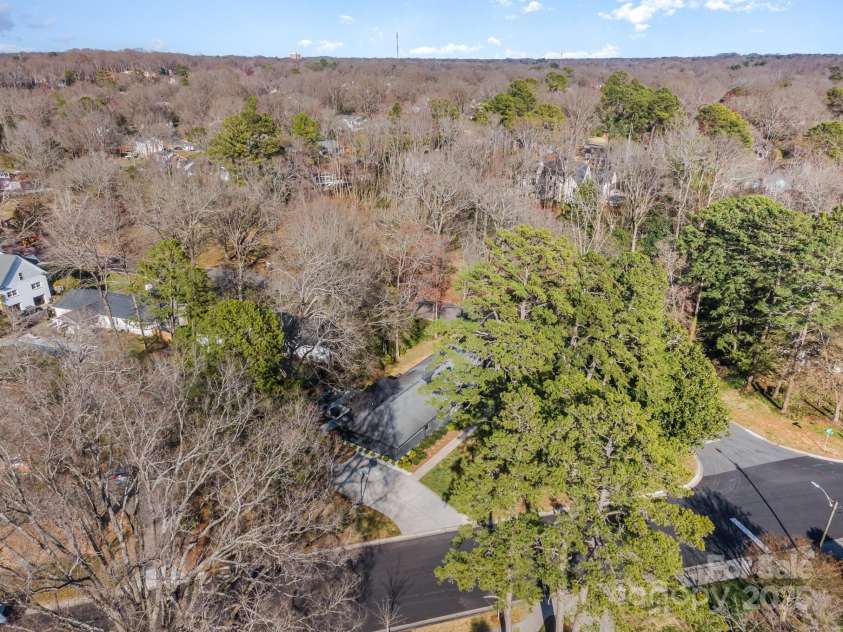 4833 Addison Drive, Charlotte, NC 28211.  MLS# CAR4219283, YatesRealty ID 8178. Aerial
