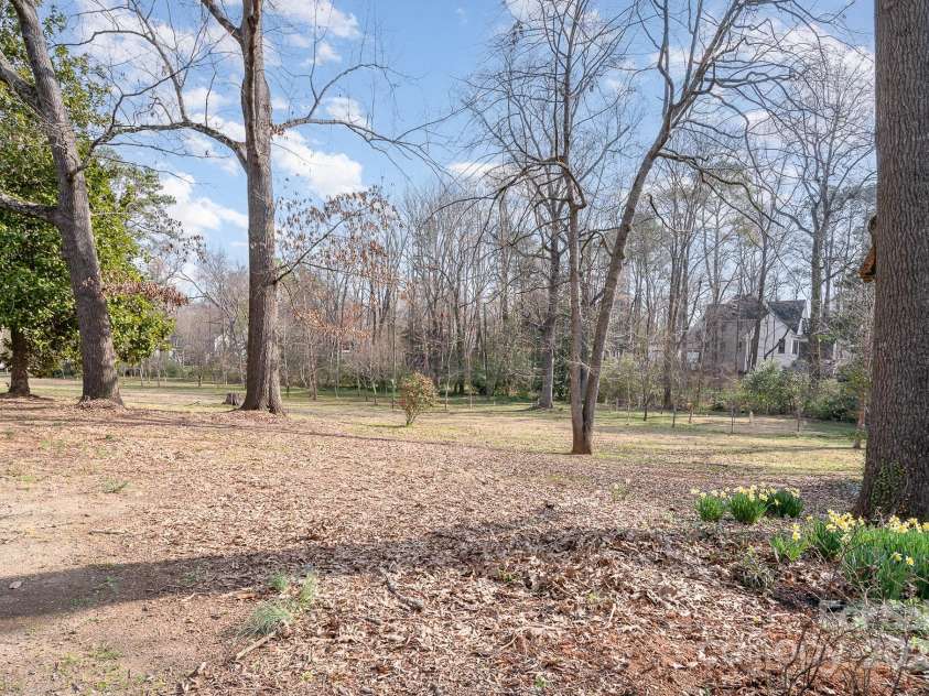 4833 Addison Drive, Charlotte, NC 28211.  MLS# CAR4219283, YatesRealty ID 8178. Community green space across the street