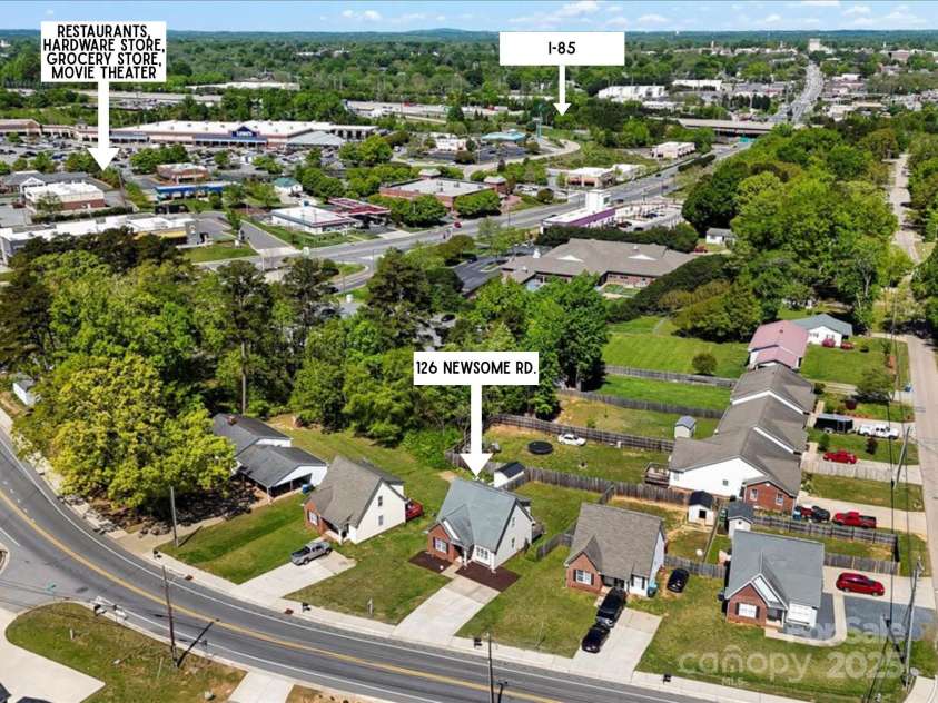 126 Newsome Road, Salisbury, NC 28146.  MLS# CAR4246225, YatesRealty ID 8180. 