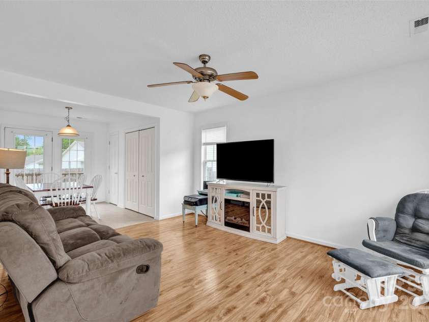 126 Newsome Road, Salisbury, NC 28146.  MLS# CAR4246225, YatesRealty ID 8180. Living area as you come in front door