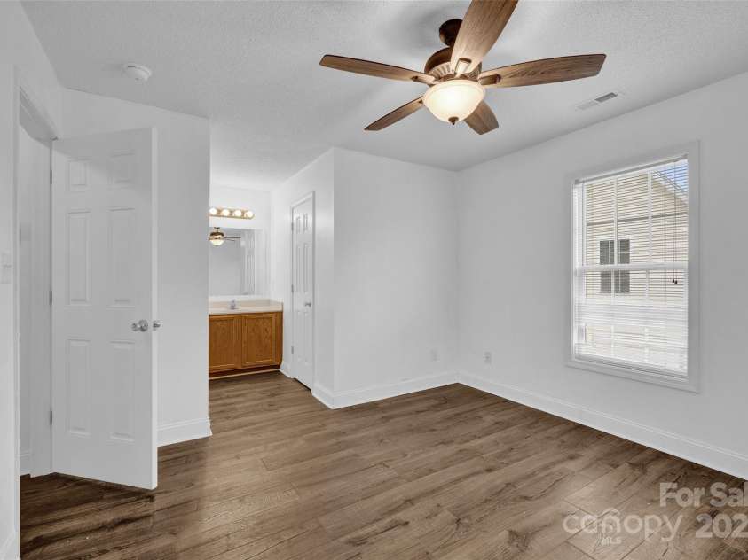 126 Newsome Road, Salisbury, NC 28146.  MLS# CAR4246225, YatesRealty ID 8180. Third bedroom with walk in closest