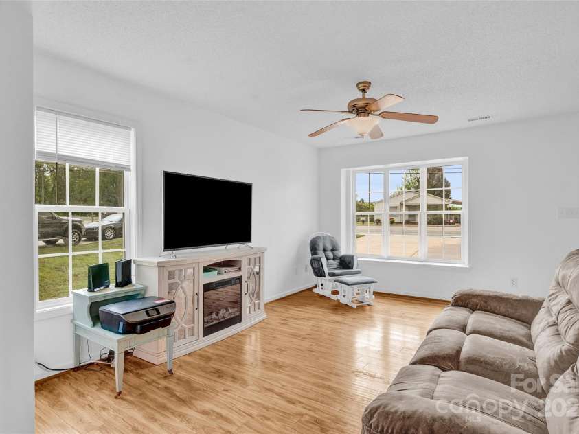 126 Newsome Road, Salisbury, NC 28146.  MLS# CAR4246225, YatesRealty ID 8180. Tons of natural light through the huge front window!