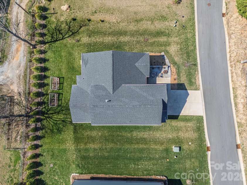 111 Ellis Lane, Arden, NC 28704.  MLS# CAR4362582, YatesRealty ID 8190. Bird's eye view