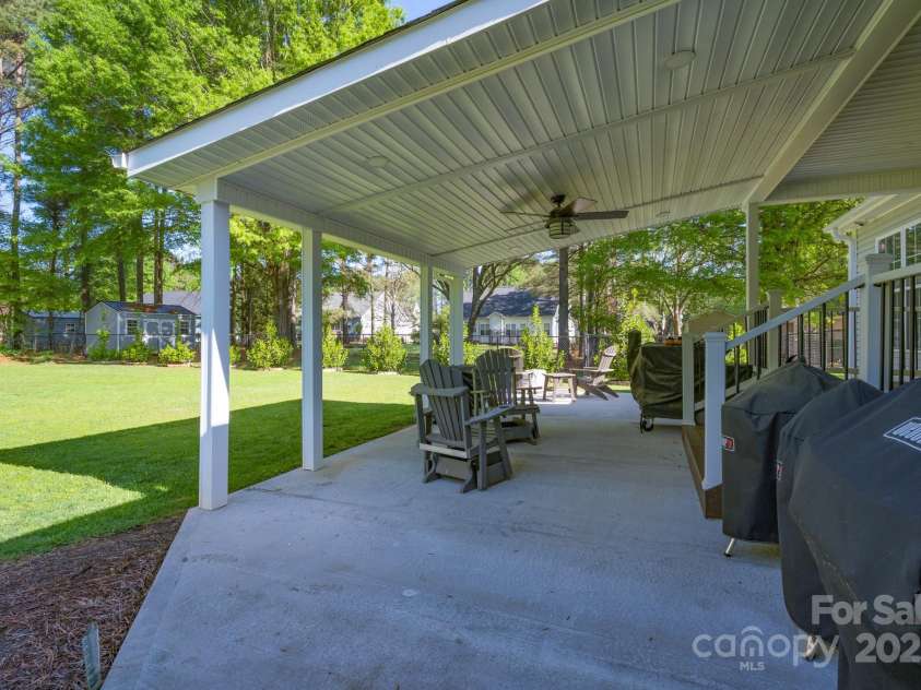 921 Snow Prince Lane, York, SC 29745.  MLS# CAR4244172, YatesRealty ID 8197. Covered Back Porch/Patio