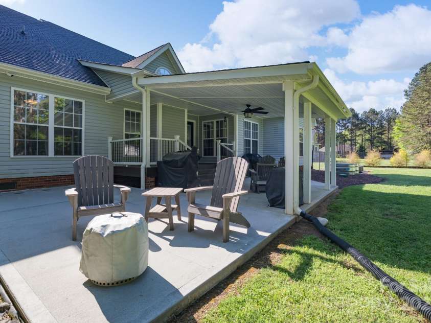 921 Snow Prince Lane, York, SC 29745.  MLS# CAR4244172, YatesRealty ID 8197. Covered Back Porch/Patio