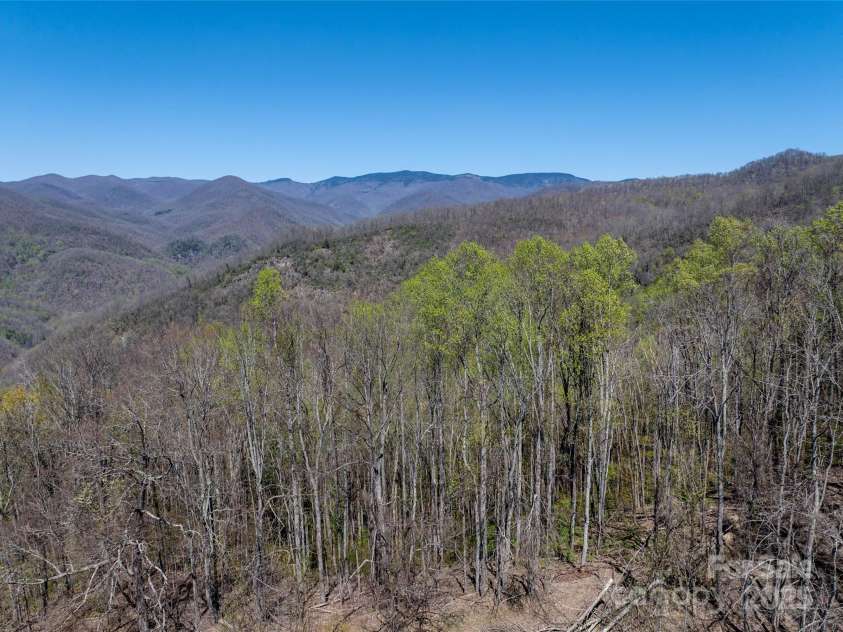 318 Brown Mountain Drive, Cullowhee, NC 28723.  MLS# CAR4235887, YatesRealty ID 8200. Looking north to Great Balsam