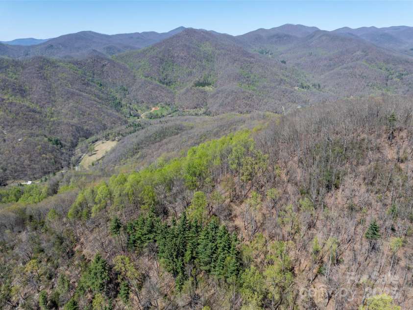 318 Brown Mountain Drive, Cullowhee, NC 28723.  MLS# CAR4235887, YatesRealty ID 8200. Looking west