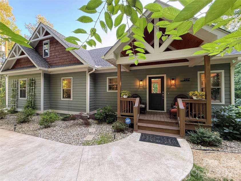 297 Paradise Point, Lake Lure, NC 28746.  MLS# CAR4361894, YatesRealty ID 8212. 