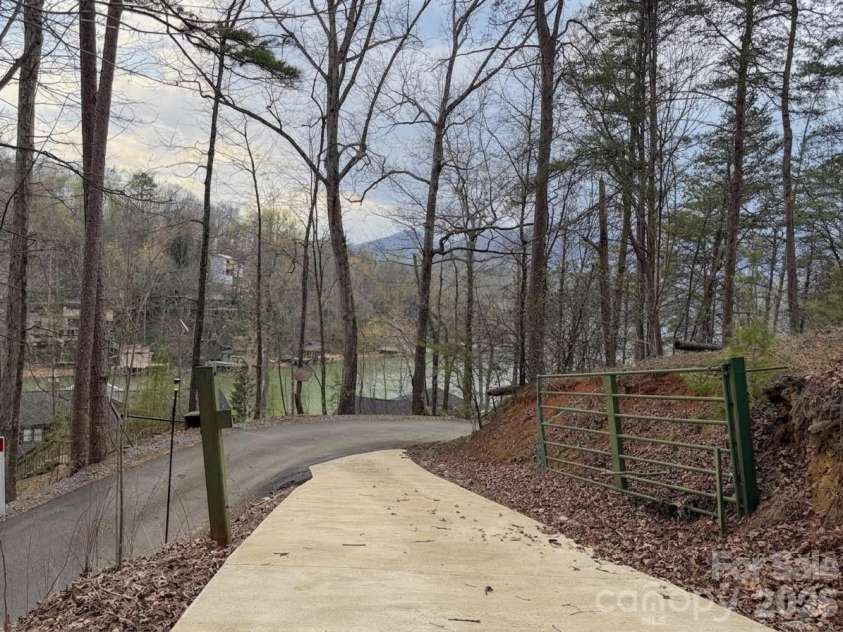 297 Paradise Point, Lake Lure, NC 28746.  MLS# CAR4361894, YatesRealty ID 8212. Driveway is nice and smooth!