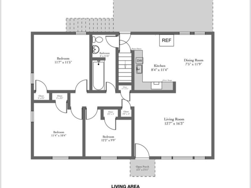 64 Greeley Street, Asheville, NC 28806.  MLS# CAR4244808, YatesRealty ID 8215. 