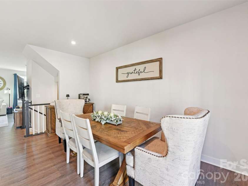 1244 Newell Towns Lane, Charlotte, NC 28262.  MLS# CAR4344196, YatesRealty ID 8225. Second Floor Dining Space