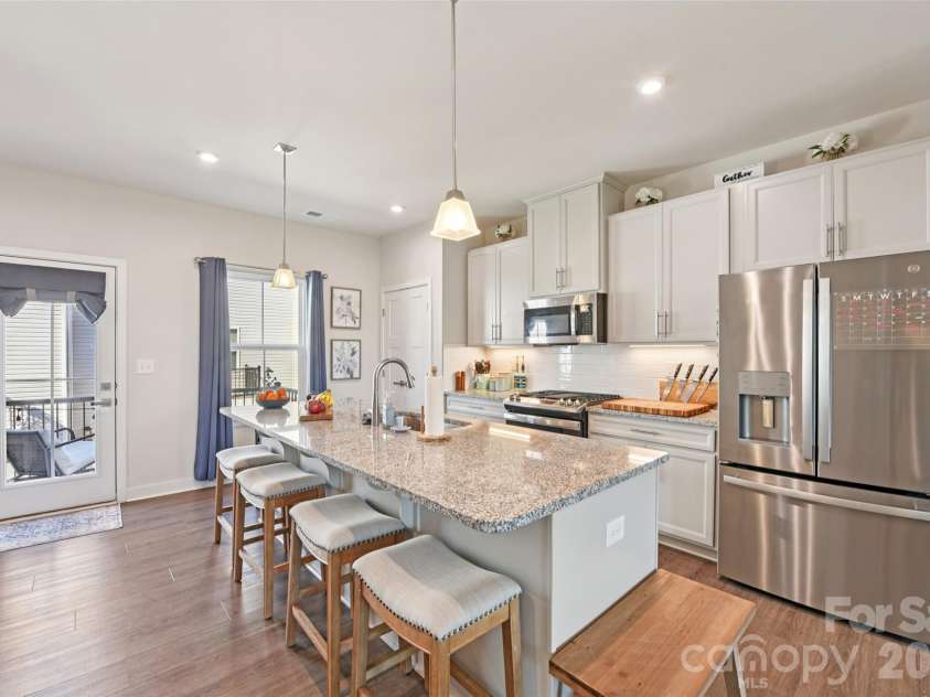1244 Newell Towns Lane, Charlotte, NC 28262.  MLS# CAR4344196, YatesRealty ID 8225. Second Floor Kitchen