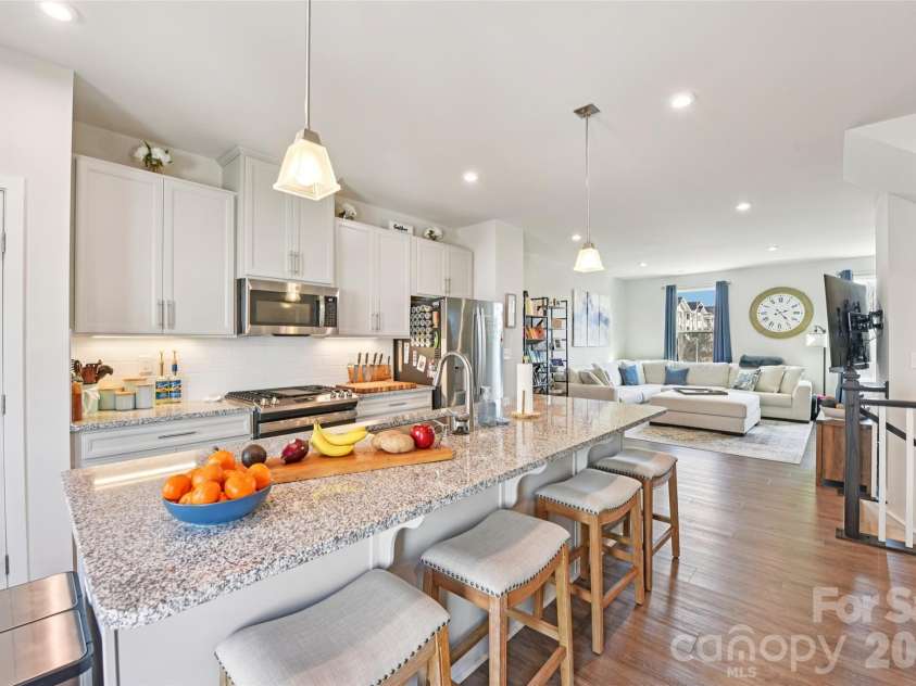 1244 Newell Towns Lane, Charlotte, NC 28262.  MLS# CAR4344196, YatesRealty ID 8225. Second Floor Kitchen