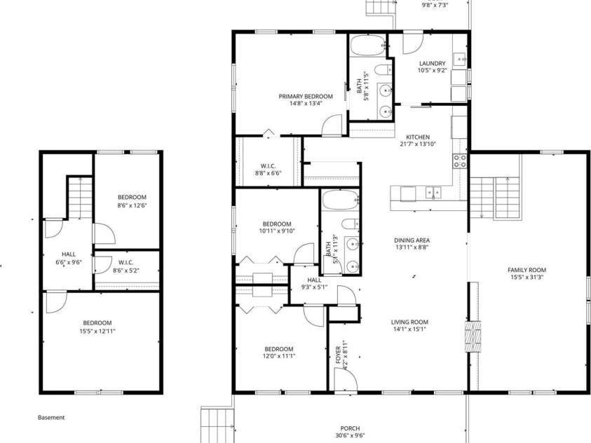 80 McKENZIE Drive, Marshall, NC 28753.  MLS# CAR4365185, YatesRealty ID 8227. Floor Plan