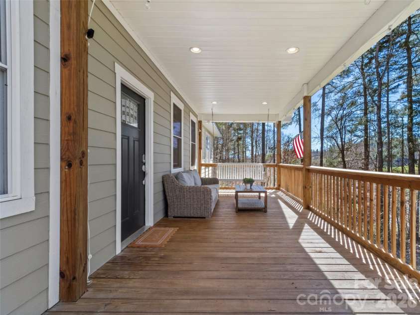 80 McKENZIE Drive, Marshall, NC 28753.  MLS# CAR4365185, YatesRealty ID 8227. Large covered porch