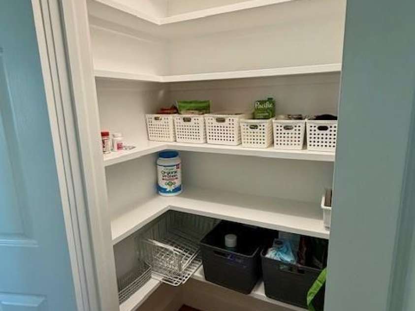 114 Broadway Avenue, Tryon, NC 28782.  MLS# CAR4322856, YatesRealty ID 823. Walk in pantry next to kitchen.