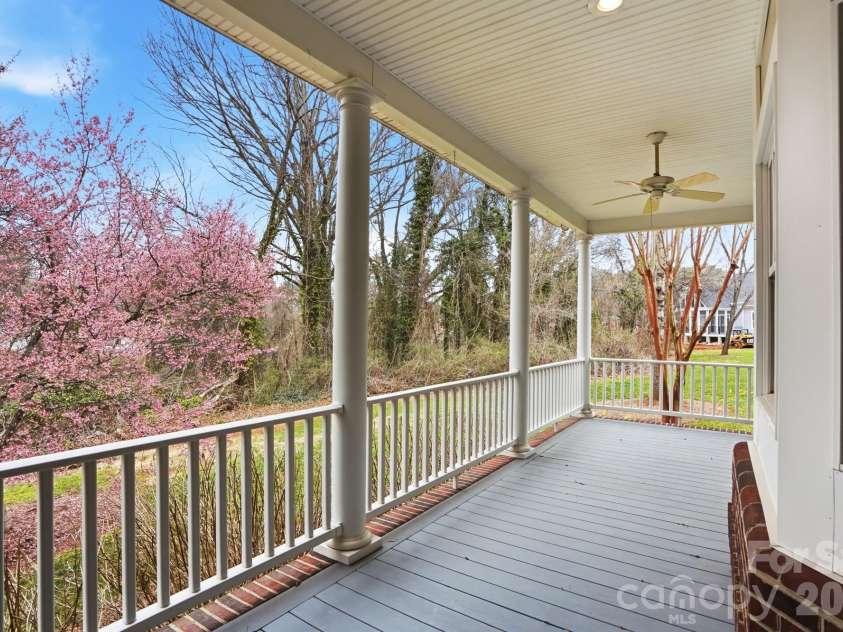 1173 Bunch Drive, Statesville, NC 28677.  MLS# CAR4351005, YatesRealty ID 8230. Back Porch View