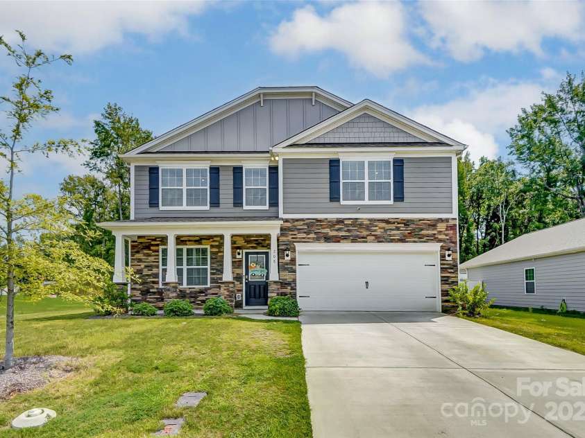 208 Wildflower Drive, Locust, NC 28097.  MLS# CAR4176933, YatesRealty ID 8240. 