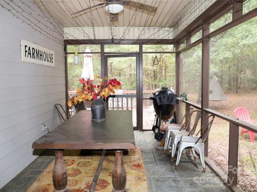 105 Eubanks Road, Monroe, NC 28112.  MLS# CAR4309646, YatesRealty ID 8250. Screened-in porch