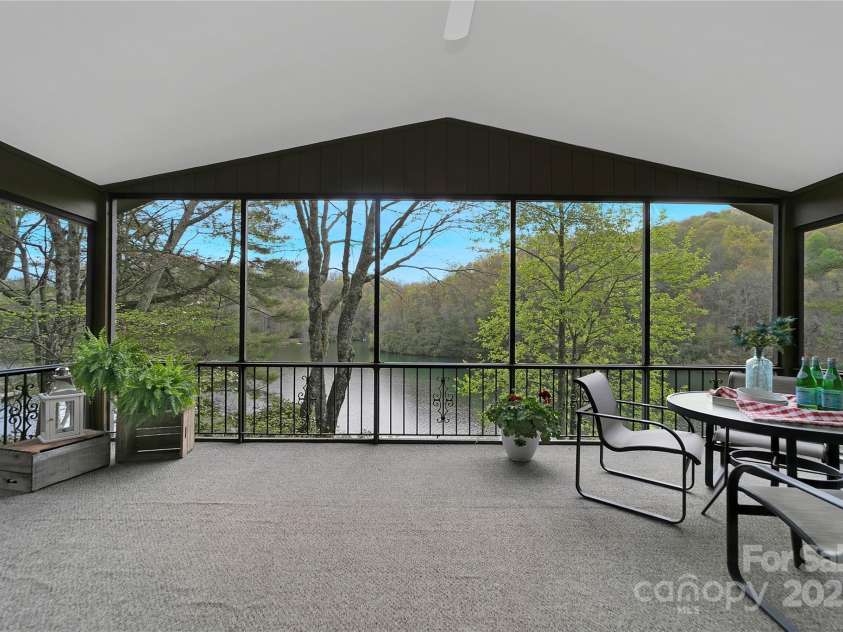 228 Echota Lane, Brevard, NC 28712.  MLS# CAR4249014, YatesRealty ID 8276. Relaxing Lake view