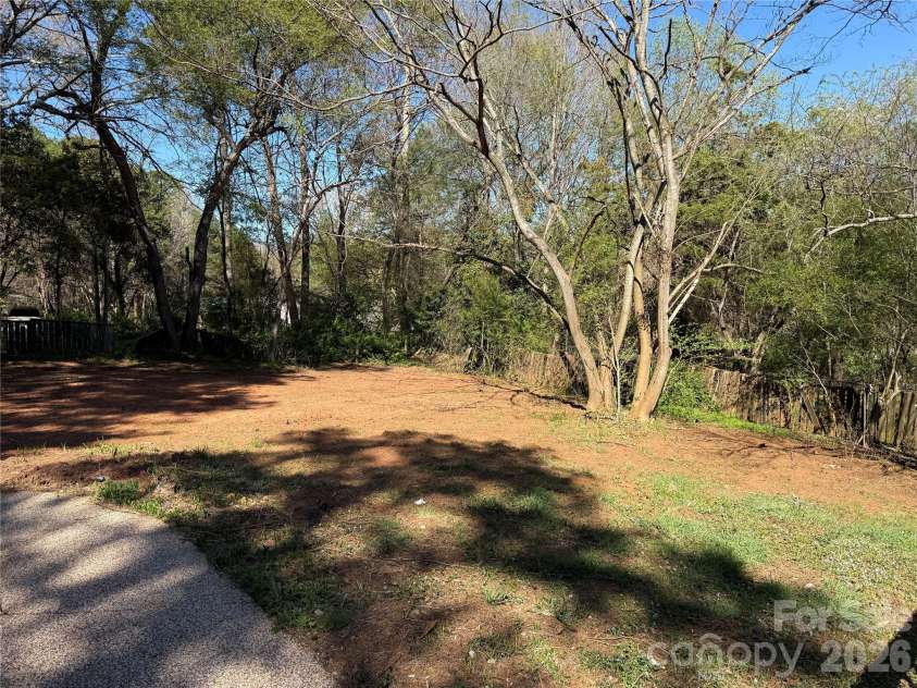 1158 Sunset Court, Conover, NC 28613.  MLS# CAR4328975, YatesRealty ID 8278. Brush has been removed