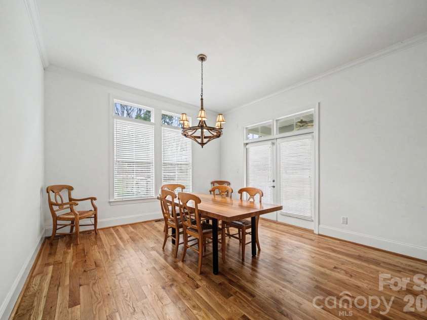 1296 Ben Black Road, Midland, NC 28107.  MLS# CAR4349291, YatesRealty ID 8300. Dinning Room with walkout to Covered Patio!