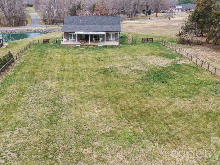 1296 Ben Black Road, Midland, NC 28107.  MLS# CAR4349291, YatesRealty ID 8300. Large Fenced backyard