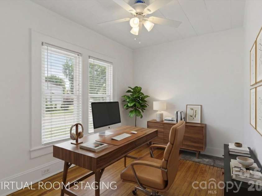 112 Myrtle Street, Morganton, NC 28655.  MLS# CAR4337598, YatesRealty ID 8303. Virtually Staged