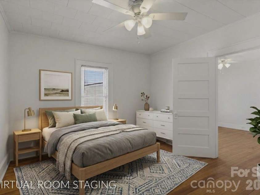 112 Myrtle Street, Morganton, NC 28655.  MLS# CAR4337598, YatesRealty ID 8303. Virtually Staged
