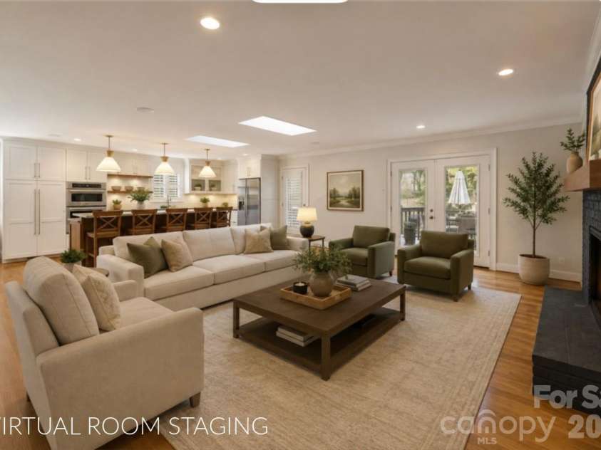 136 Mimosa Hills Drive, Morganton, NC 28655.  MLS# CAR4400765, YatesRealty ID 8304. Virtually Staged