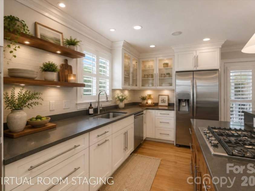 136 Mimosa Hills Drive, Morganton, NC 28655.  MLS# CAR4400765, YatesRealty ID 8304. Virtually Staged