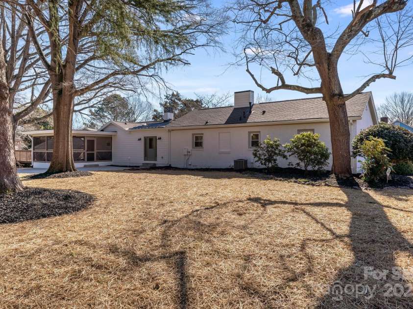 10512 Roseberry Court, Charlotte, NC 28277.  MLS# CAR4215414, YatesRealty ID 8308. Back of Home w screened in back porch