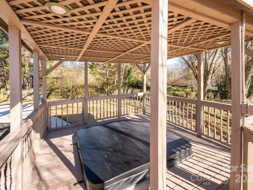 10512 Roseberry Court, Charlotte, NC 28277.  MLS# CAR4215414, YatesRealty ID 8308. Gazebo
