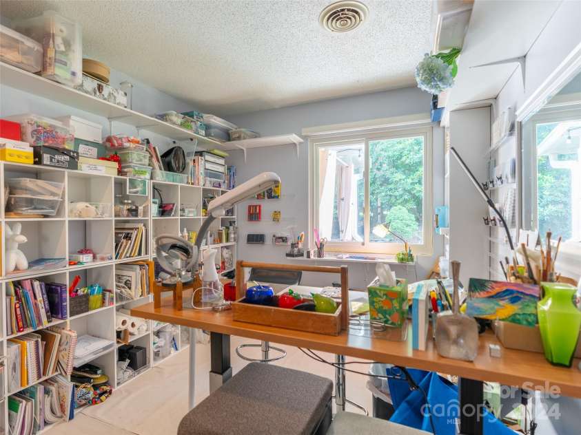 211 Cheyenne Court, Asheville, NC 28803.  MLS# CAR4160784, YatesRealty ID 8314. Guest bedroom, or art studio.