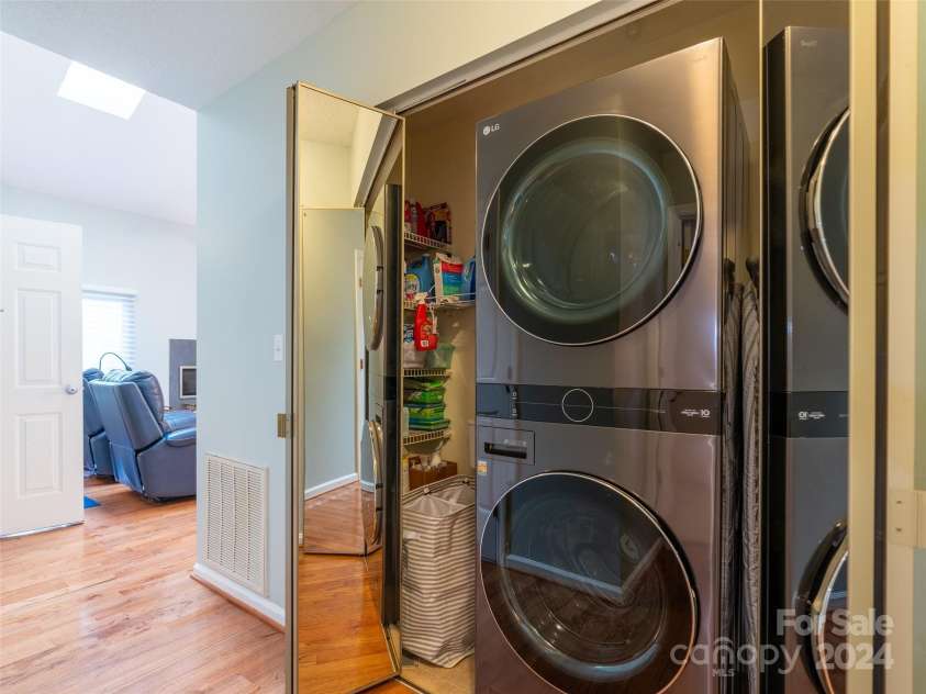 211 Cheyenne Court, Asheville, NC 28803.  MLS# CAR4160784, YatesRealty ID 8314. Laundry closet.