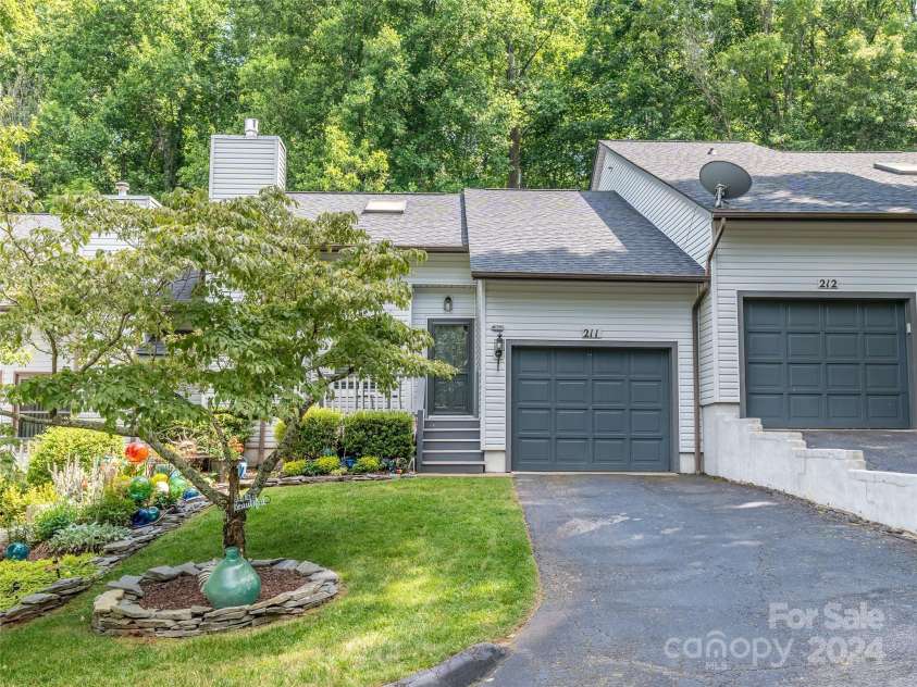211 Cheyenne Court, Asheville, NC 28803.  MLS# CAR4160784, YatesRealty ID 8314. Lock and go!