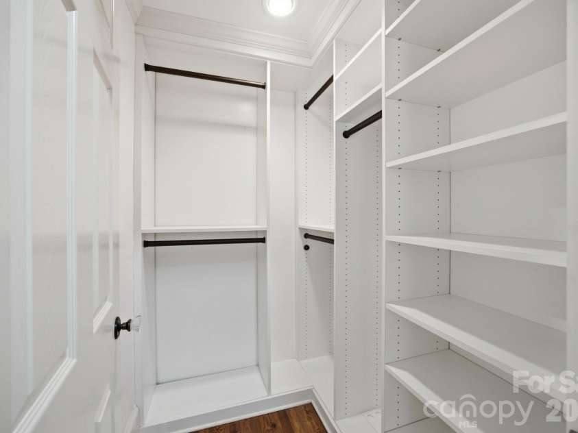 19428 Zion Avenue, Cornelius, NC 28031.  MLS# CAR4314350, YatesRealty ID 8324. Walk-in closet