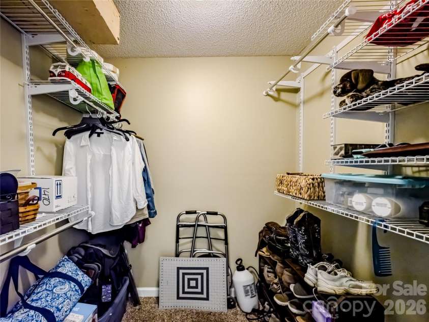 142 Padgett-Burns Road, Forest City, NC 28043.  MLS# CAR4352088, YatesRealty ID 8326. Closet 